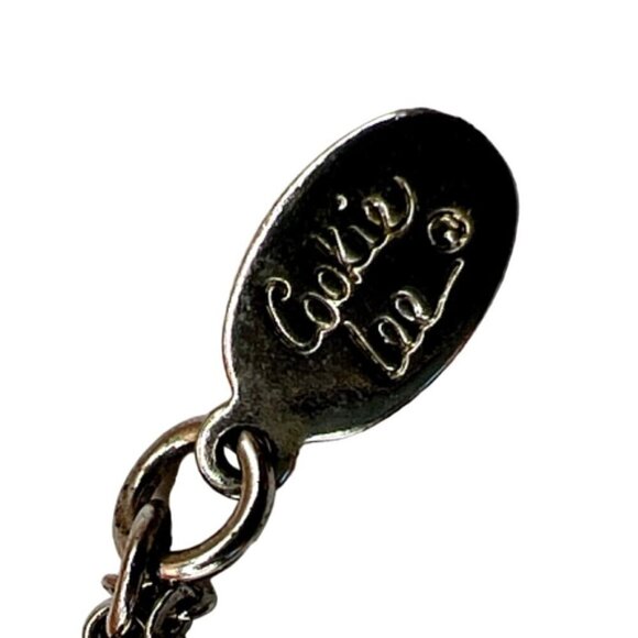 Vintage-Inspired Cookie Lee Cross Necklace With Pink & Clear Rhinestones. B76 - Picture 12 of 14